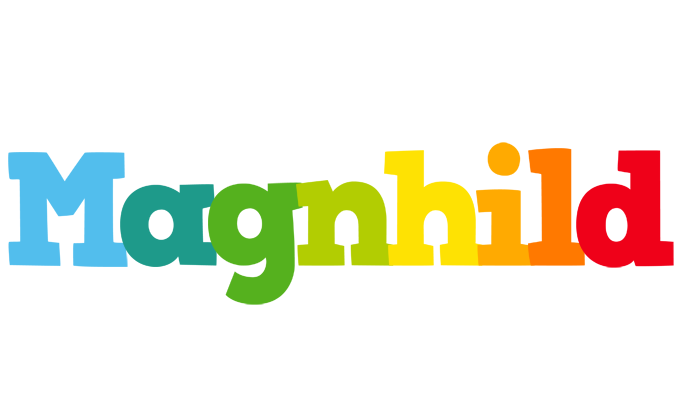 Magnhild rainbows logo