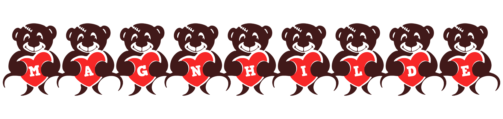 Magnhilde bear logo