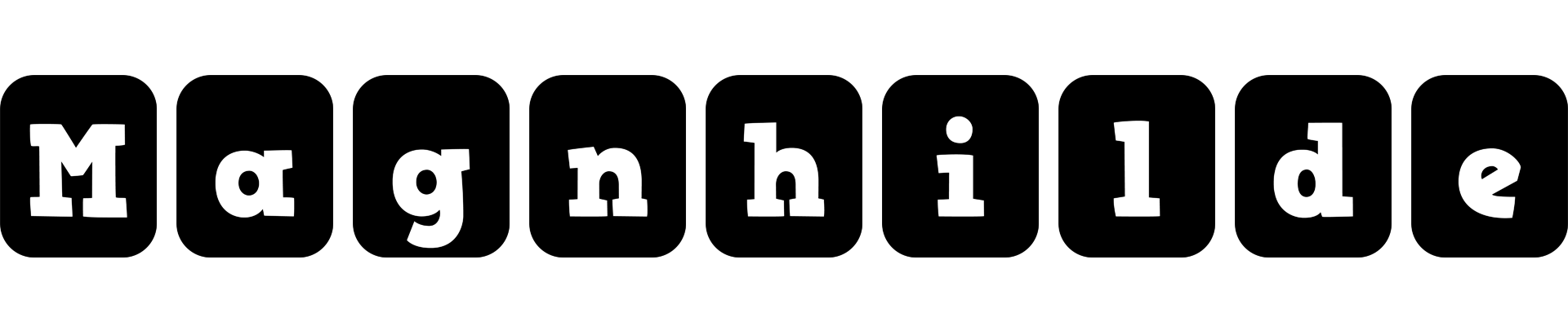 Magnhilde box logo