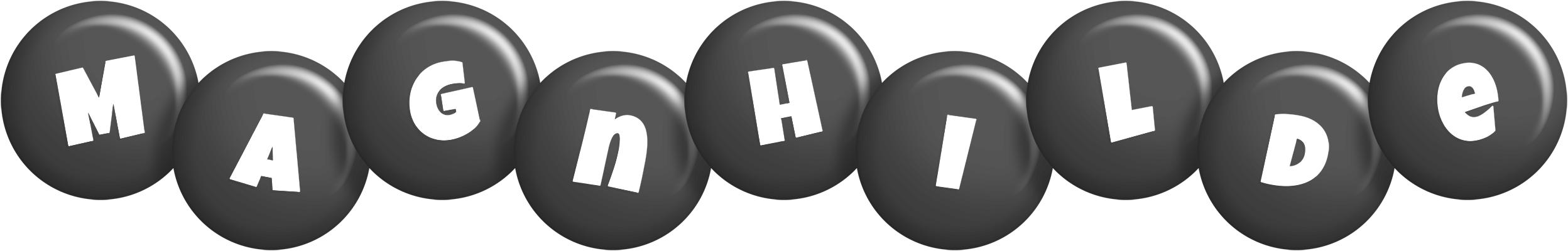 Magnhilde candy-black logo