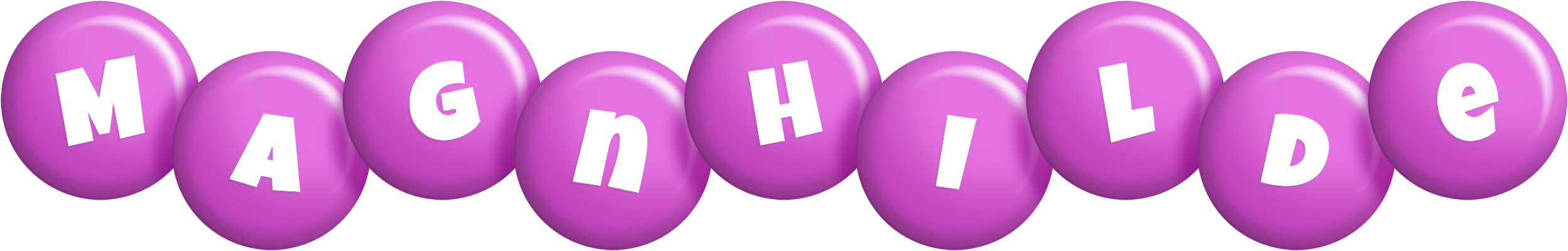 Magnhilde candy-purple logo