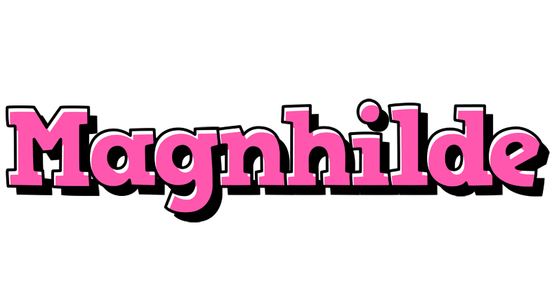 Magnhilde girlish logo