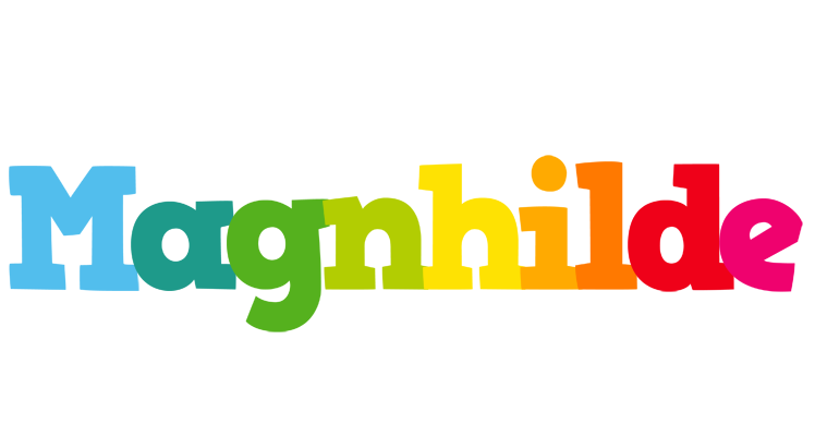 Magnhilde rainbows logo