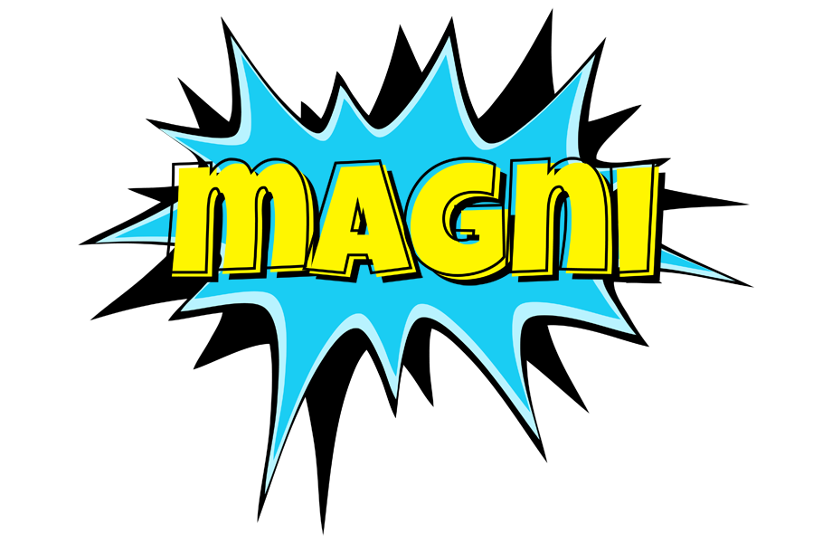 Magni amazing logo