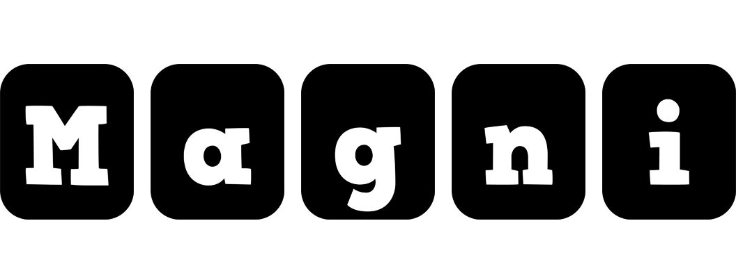 Magni box logo