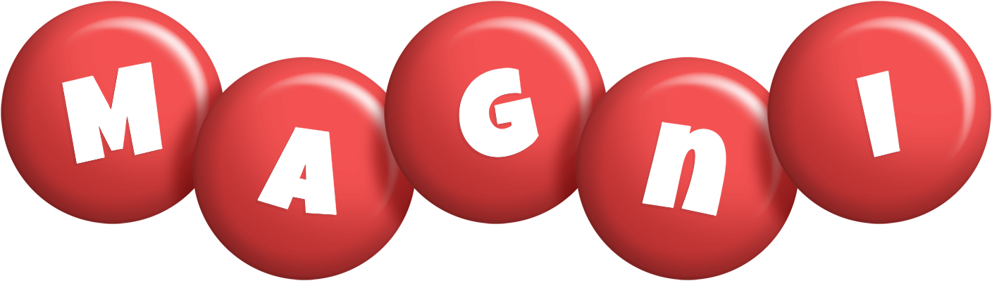 Magni candy-red logo
