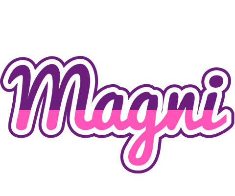 Magni cheerful logo