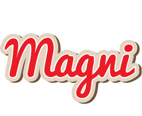 Magni chocolate logo