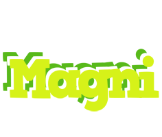 Magni citrus logo