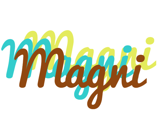 Magni cupcake logo