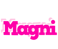 Magni dancing logo