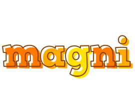 Magni desert logo