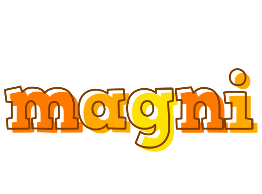 Magni desert logo