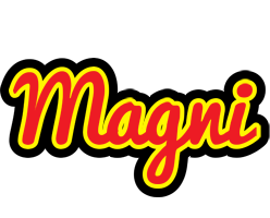 Magni fireman logo