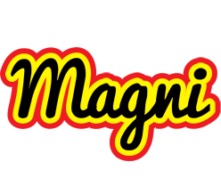 Magni flaming logo