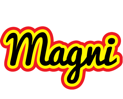 Magni flaming logo