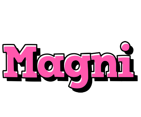 Magni girlish logo