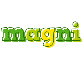 Magni juice logo