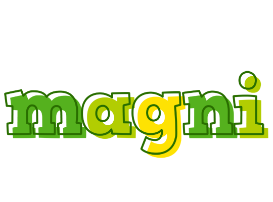 Magni juice logo