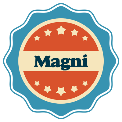Magni labels logo