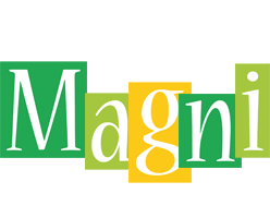 Magni lemonade logo