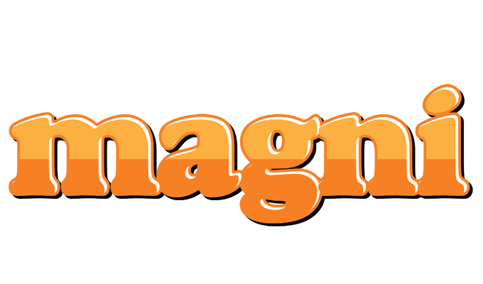 Magni orange logo