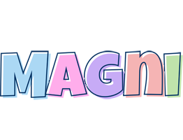 Magni pastel logo