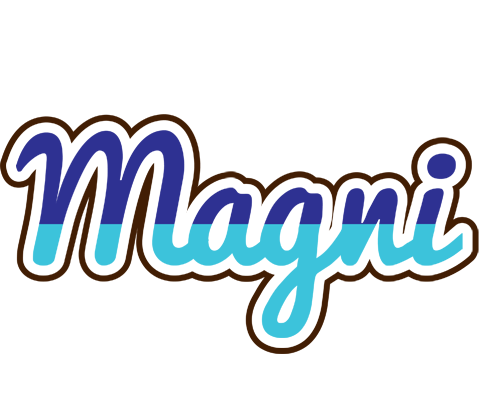 Magni raining logo