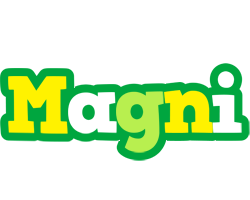 Magni soccer logo