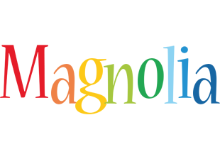 Magnolia birthday logo