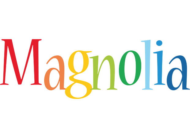 Magnolia birthday logo