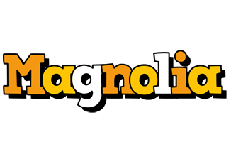 Magnolia cartoon logo