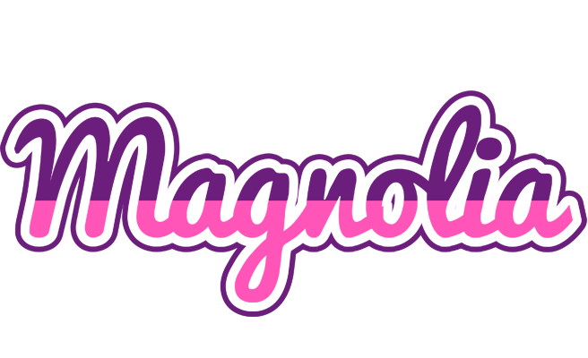 Magnolia cheerful logo