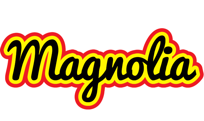Magnolia flaming logo