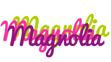 Magnolia flowers logo