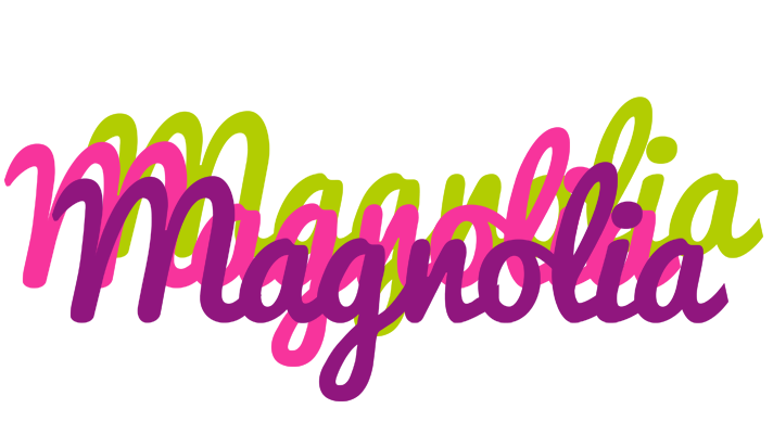Magnolia flowers logo
