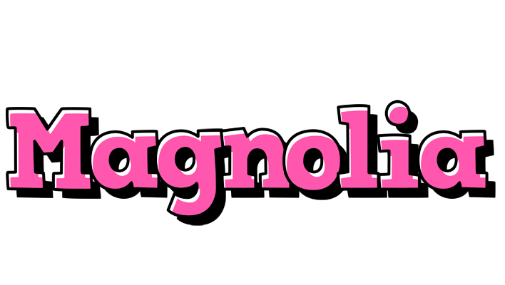 Magnolia girlish logo