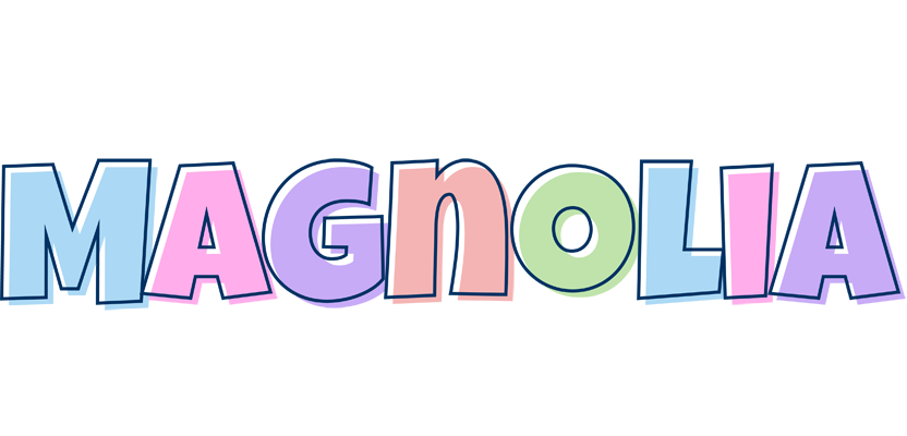 Magnolia pastel logo