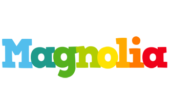 Magnolia rainbows logo