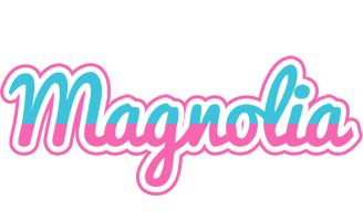 Magnolia woman logo