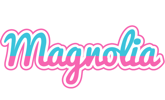 Magnolia woman logo