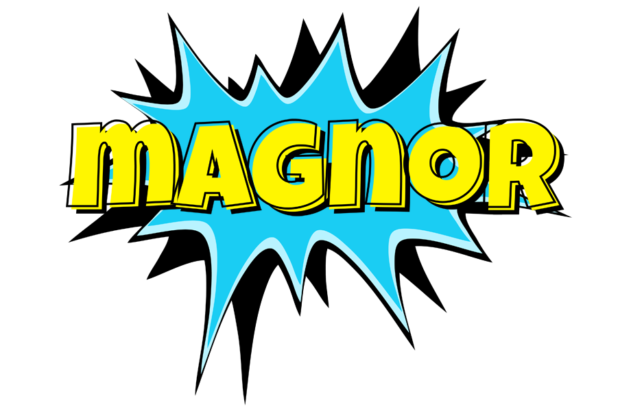 Magnor amazing logo