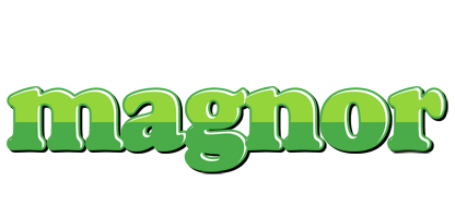 Magnor apple logo