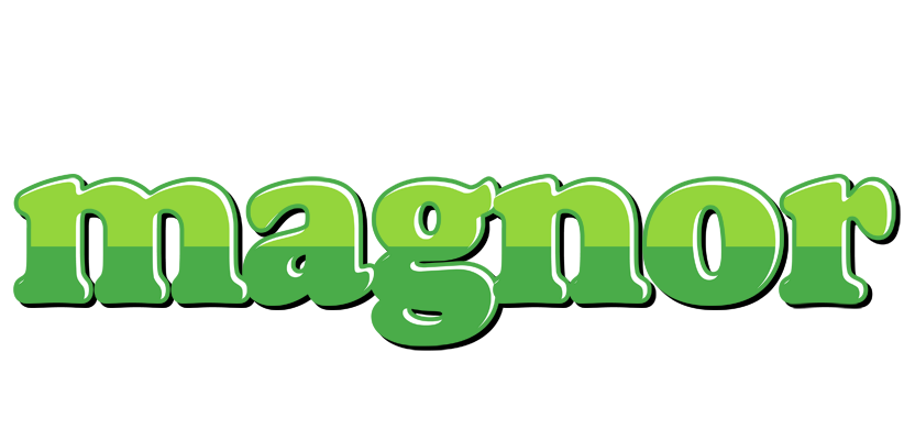 Magnor apple logo