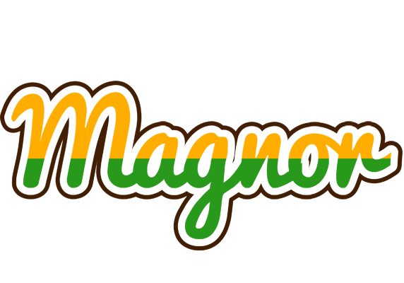 Magnor banana logo