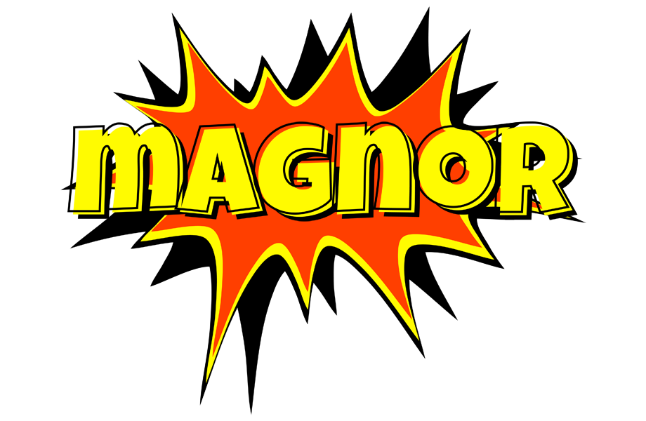 Magnor bazinga logo