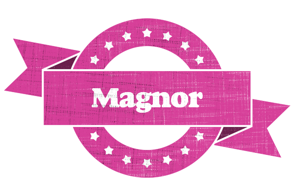 Magnor beauty logo