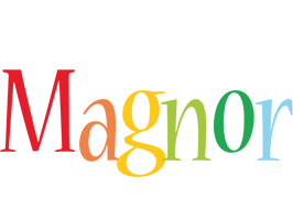 Magnor birthday logo