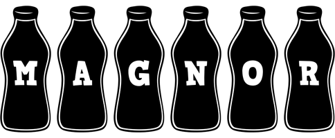 Magnor bottle logo