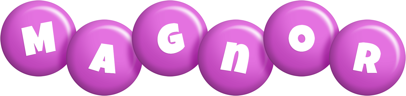 Magnor candy-purple logo